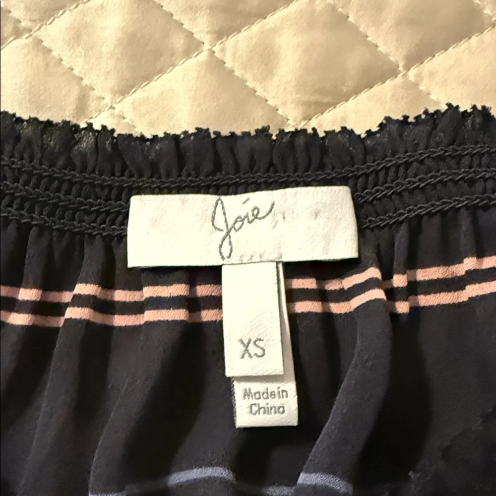 Joie silk top. Size XS but could fit up to medium and still be very flattering. - Picture 2 of 5